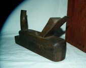 Wooden Jack Plane Vintage Planer Carpentry Tool Woodworking Tool 1940s Spokeshave Wood