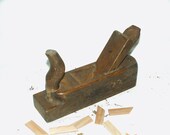 Wooden Jack Plane Vintage Planer Carpentry Tool Woodworking Tool 1940s Spokeshave Wood