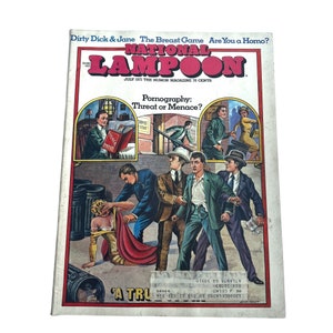 National Lampoon Juli 1971 Ausgabe Comic Buch Humor Satire Magazin