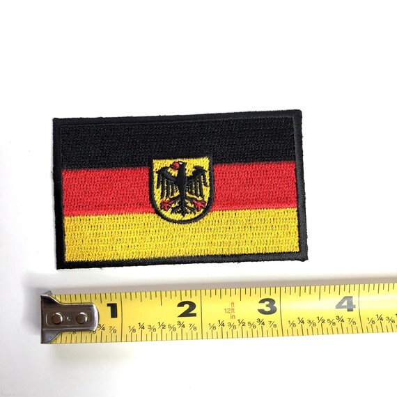 German Flag Patch Eagle Emblem Embroidered Rectan… - image 4