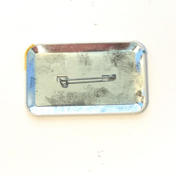 Rectangle Make it Pronto Pinback Button Pin 80s - image 2