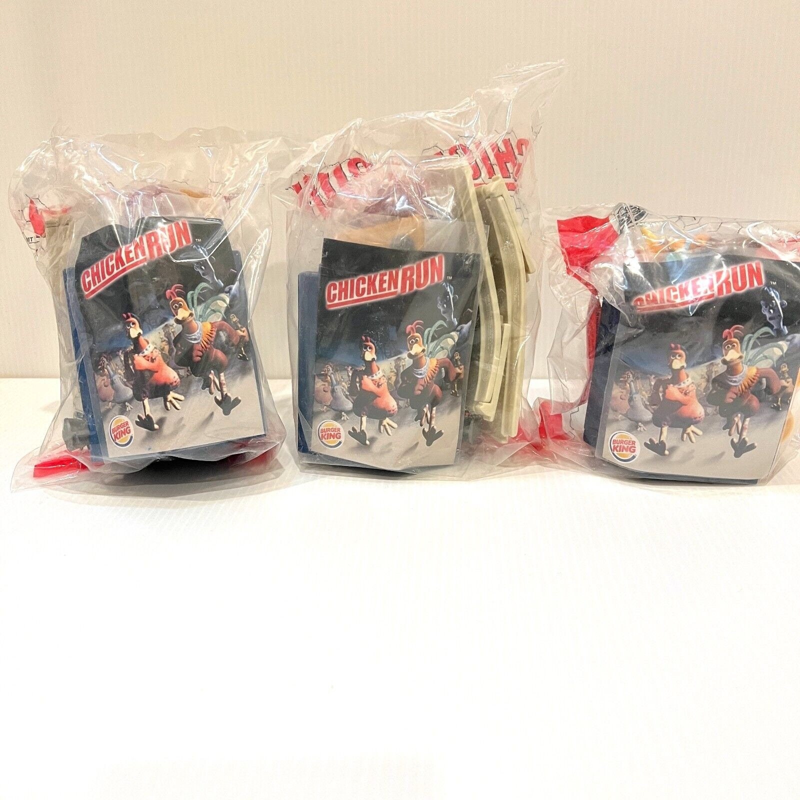 Chicken run burger king toys on sale