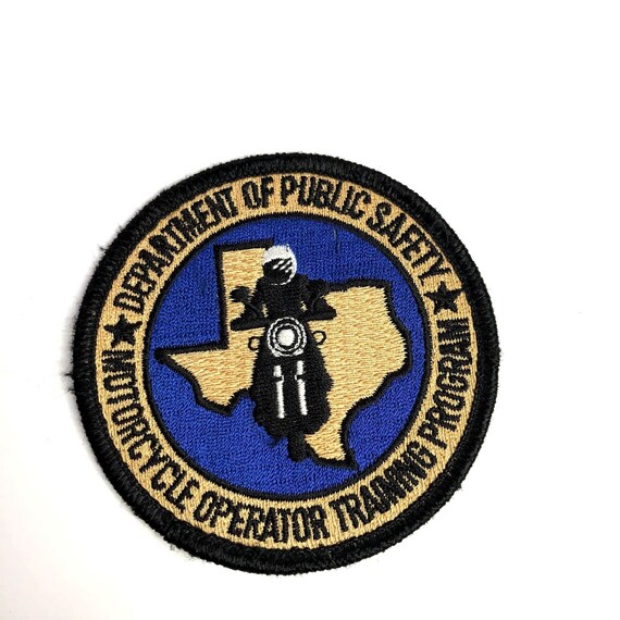 Motorcycle Operator Training Program Embroidered … - image 1