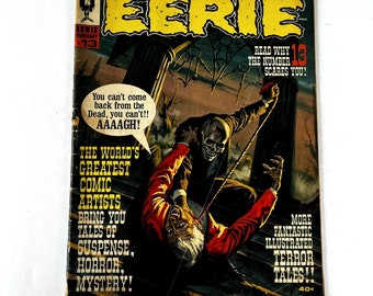 Eerie Warren Monster Magazine #3 Dec 1969 Necromancer Cover