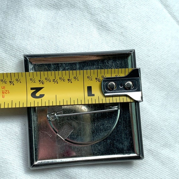 Square Interactive Channel Pinback Button Pin - image 3