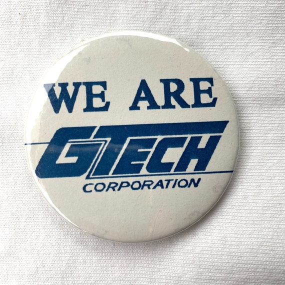 We Are GTech Pinback Button Pin Flair - image 1