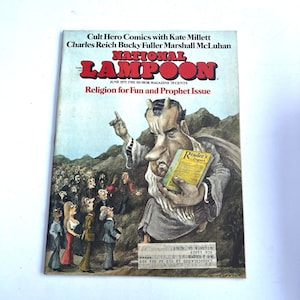National Lampoon June 1971 Issue Comic Book Humor Satire Magazine