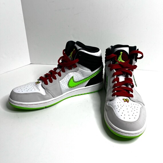 Air Jordan 1 Retro 93 Electric Green 580514-150 Blanco Gris - Etsy España