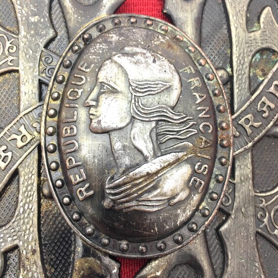 Antique Art Nouveau Republique Francaise Marianne of France  display picture 2