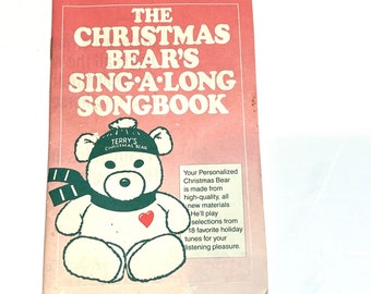 Recueil de chants de chants de Noël de l'ours de Noël