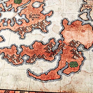 Map of the World From Final Fantasy VIII World Map Final Fantasy 8 