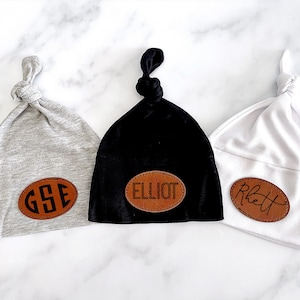 Personalized baby sale hats etsy
