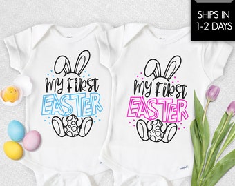 my first easter onesie boy