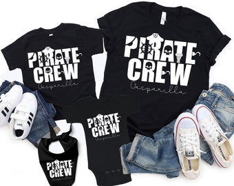 Pirate Crew Gasparilla Matching Family Shirts: Tampa Bay Pirate Festival