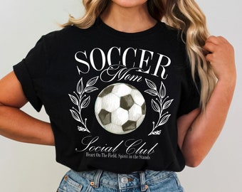 Camiseta de fútbol mamá Social Club corazón en el campo espíritu en las gradas sudadera sin mangas