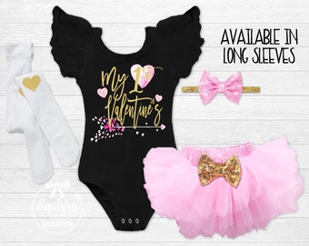 baby girl valentines day outfit