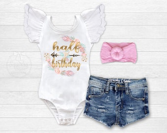 Half Birthday Outfit Etsy