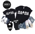 Rock n Roll Birthday Family Shirts, Personalized Rocking Birthday Shirt, Rockstar 1st Birthday, Around the World Tour Birthday