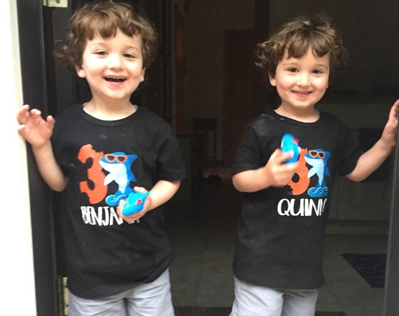 Boys Shark Birthday Shirt Baby Shark 1st Birthday Outfit Etsy Boys Shark Birthday Shirt Baby Shark 1st Birthday Outfit Etsy