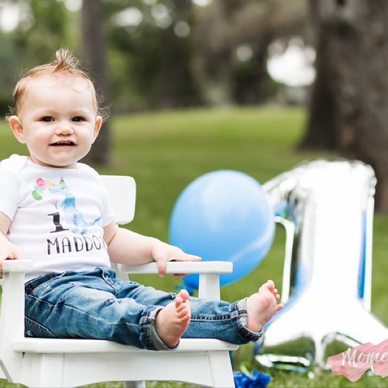 Boys Dinosaur Birthday Shirt Boy 1st Birthday Dinosaur Outfit - Etsy