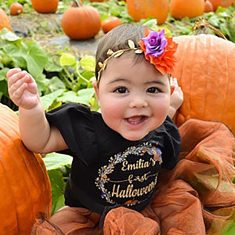 Baby Girl 1st Halloween Outfit First Halloween Costume Etsy
