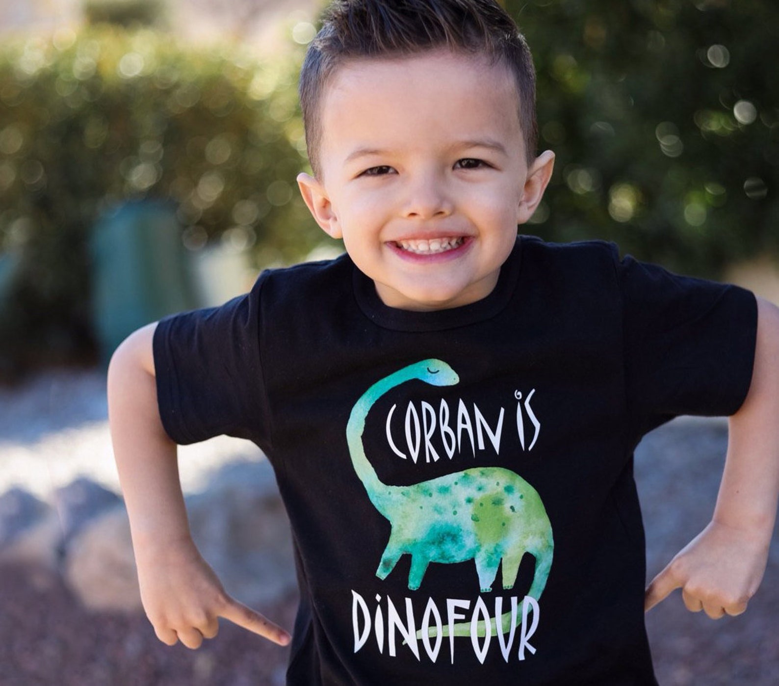 Boys 4th Birthday Shirt Boys Dinofour Birthday Shirt Boy Forth Etsy