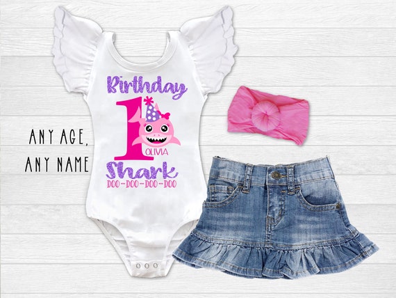 baby shark outfit for baby girl