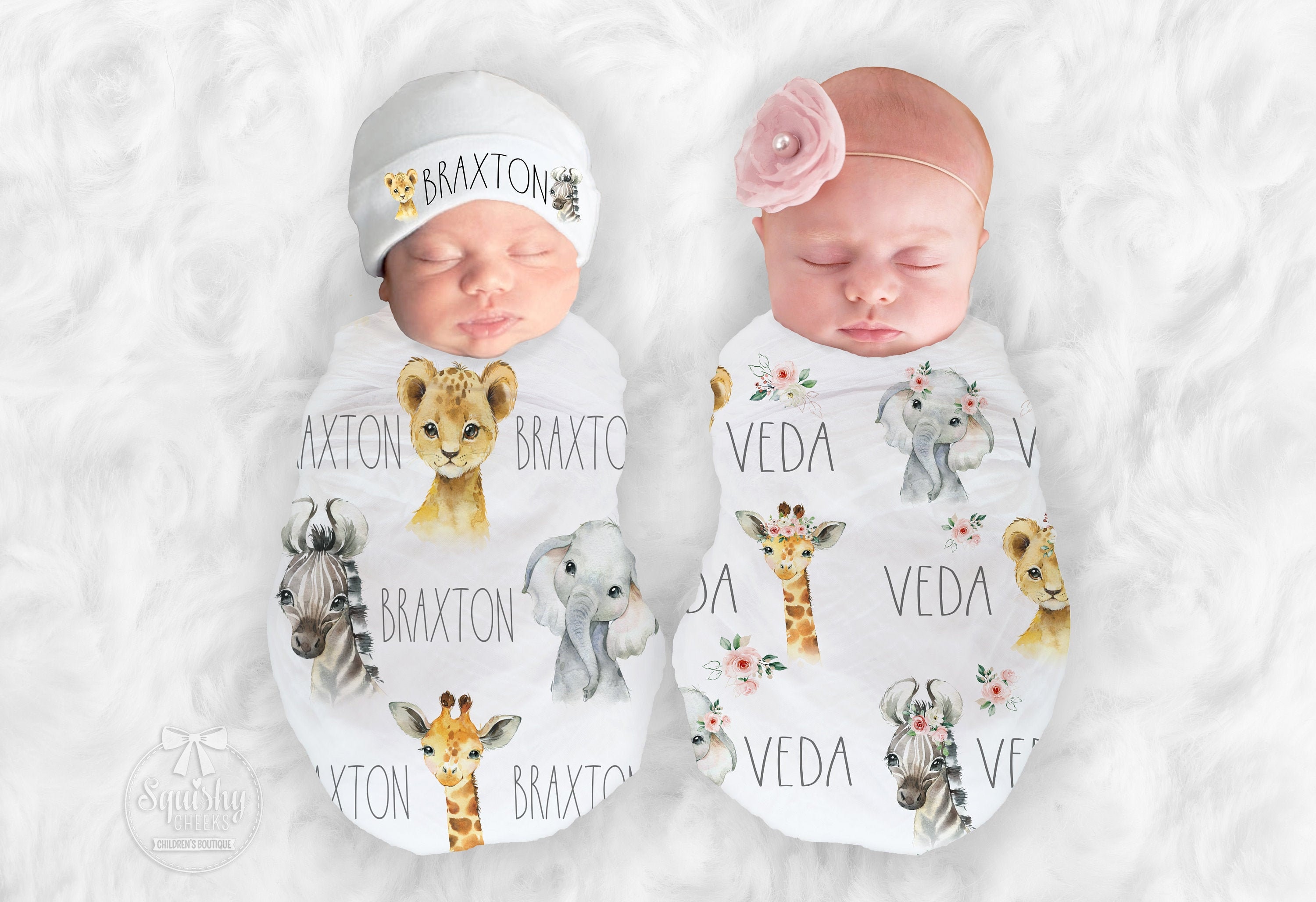 Personalized swaddle best sale blanket