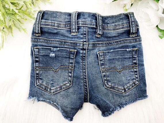 Girls Distressed Denim Shorts Baby Girl 