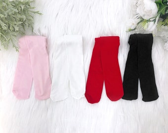 Girls Tights Nylon Baby Tights White Tights Pink Tights Red Tights Black Tights Baby Stockings Kids Tights Toddler Tights Kids Pantyhose