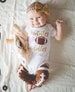 Baby Girl Football Outfit, Girl Football Bodysuit, Huddles and Cuddles, Baby Football Outfit, Football Bodysuit & Football Headband 