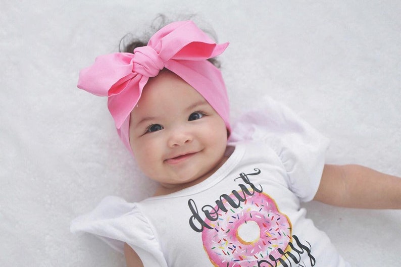 Donut Worry Be Happy Shirt Baby Doughnut Birthday Leotard Etsy