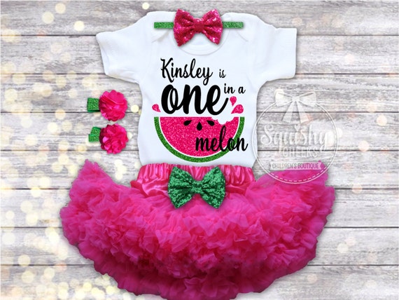 watermelon birthday outfit