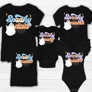 Spooky Family Matching Halloween Shirts - Newborn-Adult 3XL