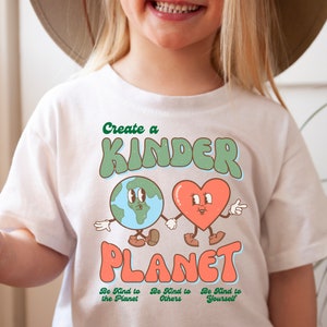 Create a Kinder Planet Earth Unisex Children&#39;s Tee Baby Bodysuit Shirt