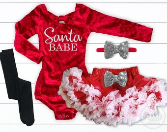 etsy baby girl christmas dress