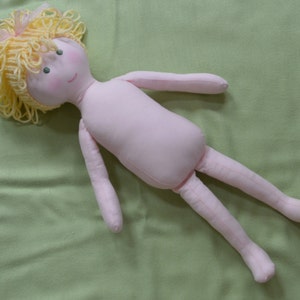 18" Cloth Doll  PDF Sewing Pattern