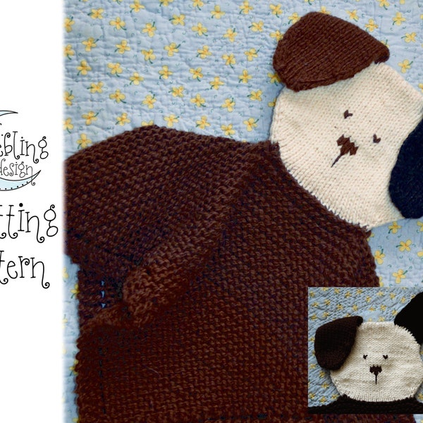 Puppy Dog Lovey PDF Knitting Pattern