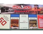 Vintage Dominicks MONOPOLY Game Parts Only FREE SHIP