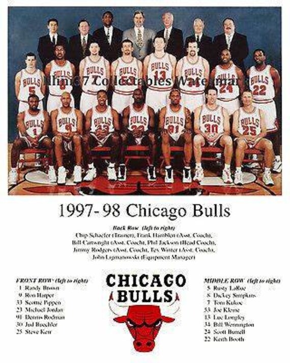 Chicago Bulls 1997-98 roster