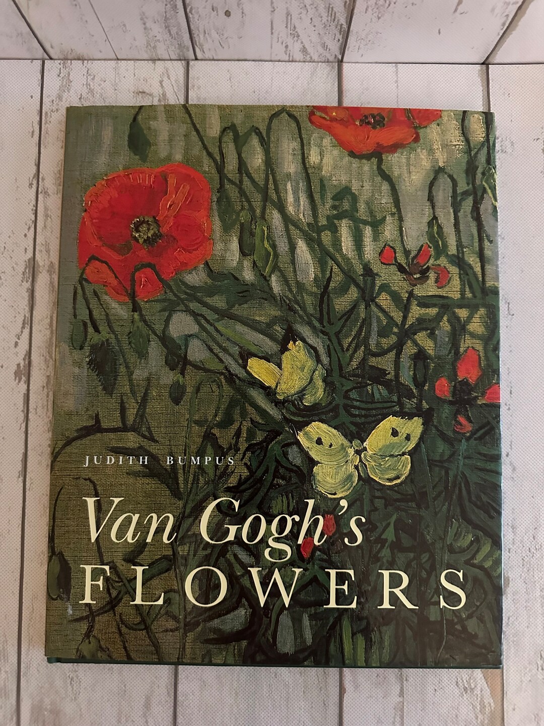 Van Gogh's FLOWERS Coffee Table Book Judith Bumpus 1989 Etsy