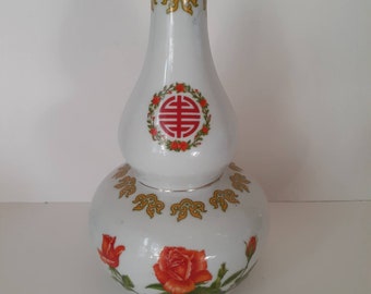 Vintage "NEW DYNASTY WINE Co" Decanter Bottle~ Asian Oriental Decor~ Free Ship