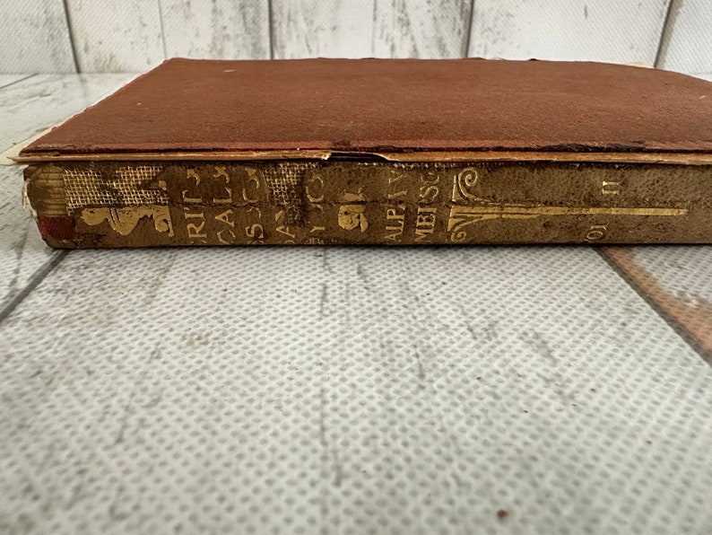 Ralph Waldo Emerson "ESSAYS" Second Series Softcover~Antique Publication 1800's Thomas Y Cromwell New York~ Antiquarian Book FREE SHIP image 8