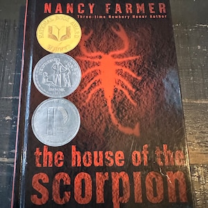 The House of the Scorpion~ 2003 Hardcover Nancy Farmer~ Very Good Condition~ Young Reader Science Fiction~ Free Shipping