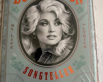 Dolly Parton Songteller: My Life in Lyrics~ Large Coffee Table Book SEALED~ Free Shipping