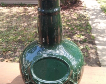 Chivas Brothers Aberdeen Scotland Scotch Whiskey Empty Bottle~ Green Spode England~ FREE SHIP