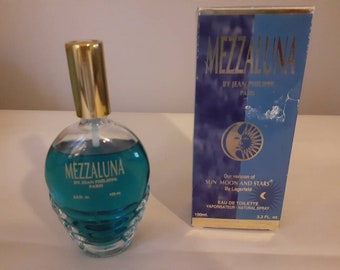 Vintage MEZZALUNA by Jean Philippe Paris Eau De Toilette 3.3 oz~ 90% Full~ FREE SHIP