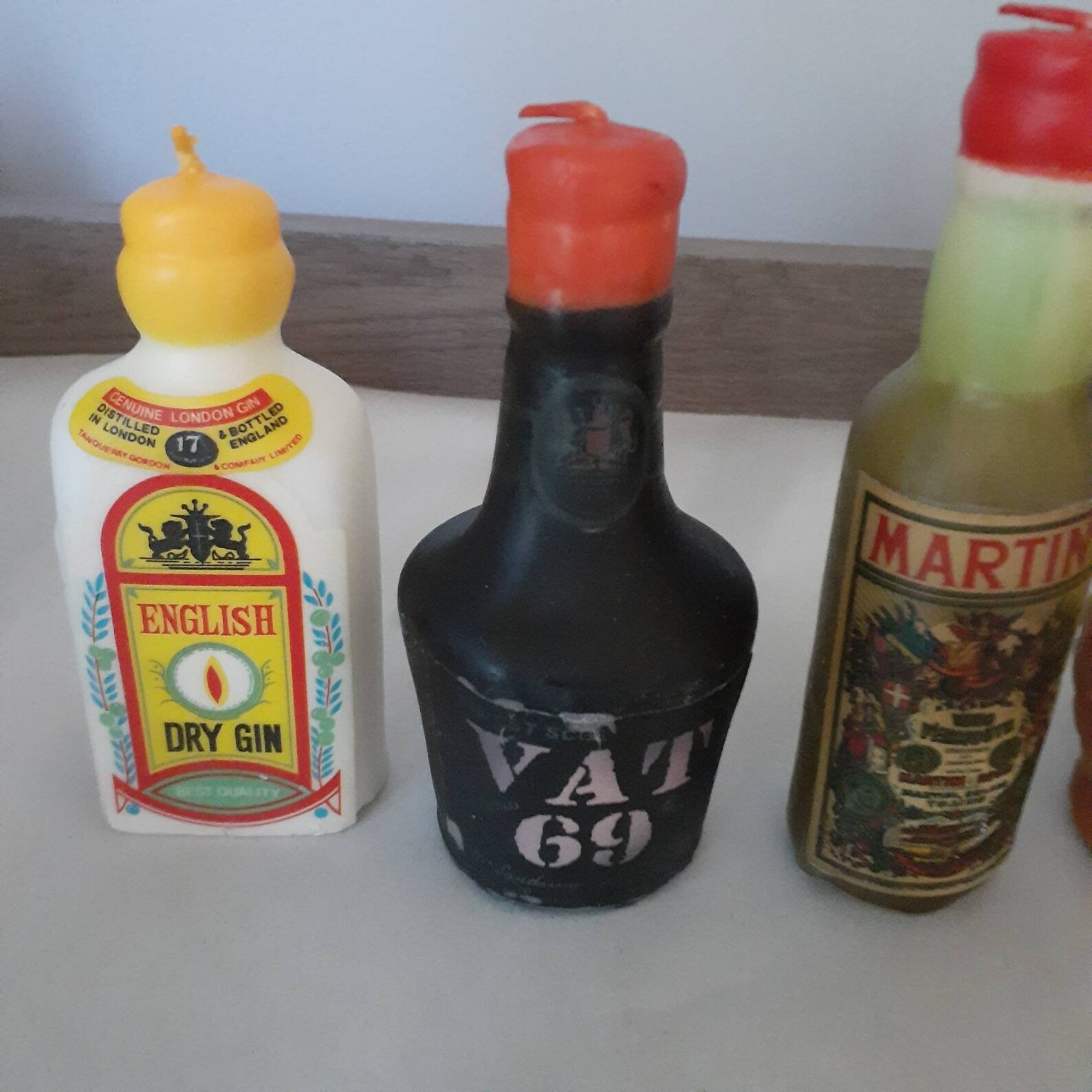Vintage jug Novelty Wine Liquor Bottle Candles Etsy