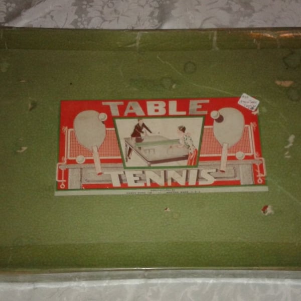 Jeu De Ping-Pong / Tennis De Table Vintage Complet - Années 70/80 - Occasion