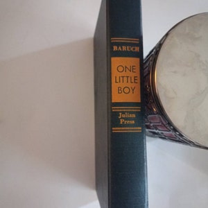 One Little Boy by Dorothy Barach 1960 Hardcover~ NDJ~ FREE SHIP